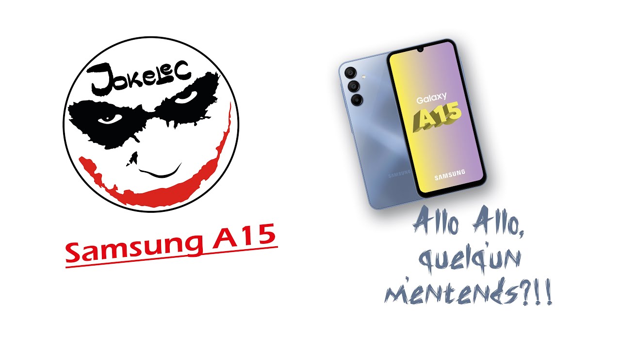 Samsung Galaxy A15 sans voix
