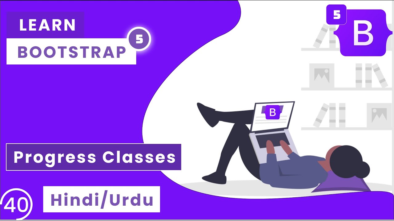 Bootstrap Tutorial In Hindi | Bootstrap 5 Progress Bar Class | Bootstrap 5 Tutorial In Hindi
