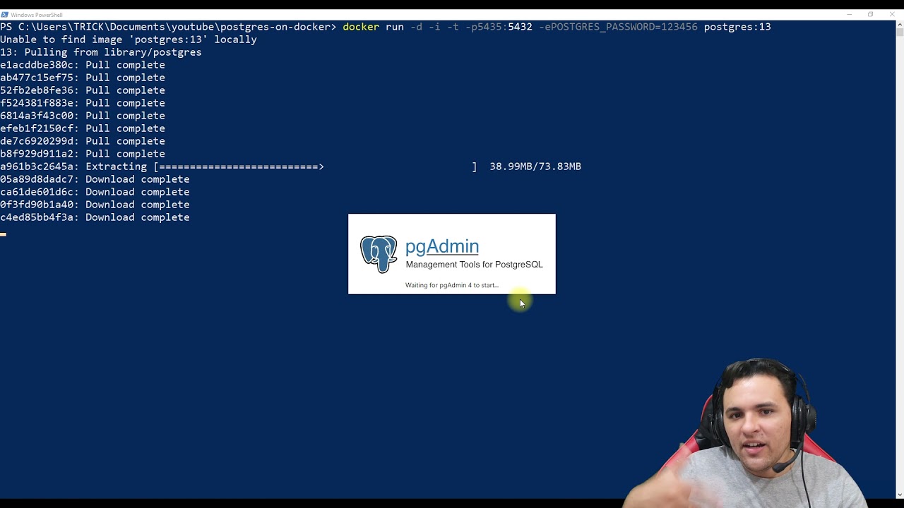 Como Rodar o Postgres em Docker