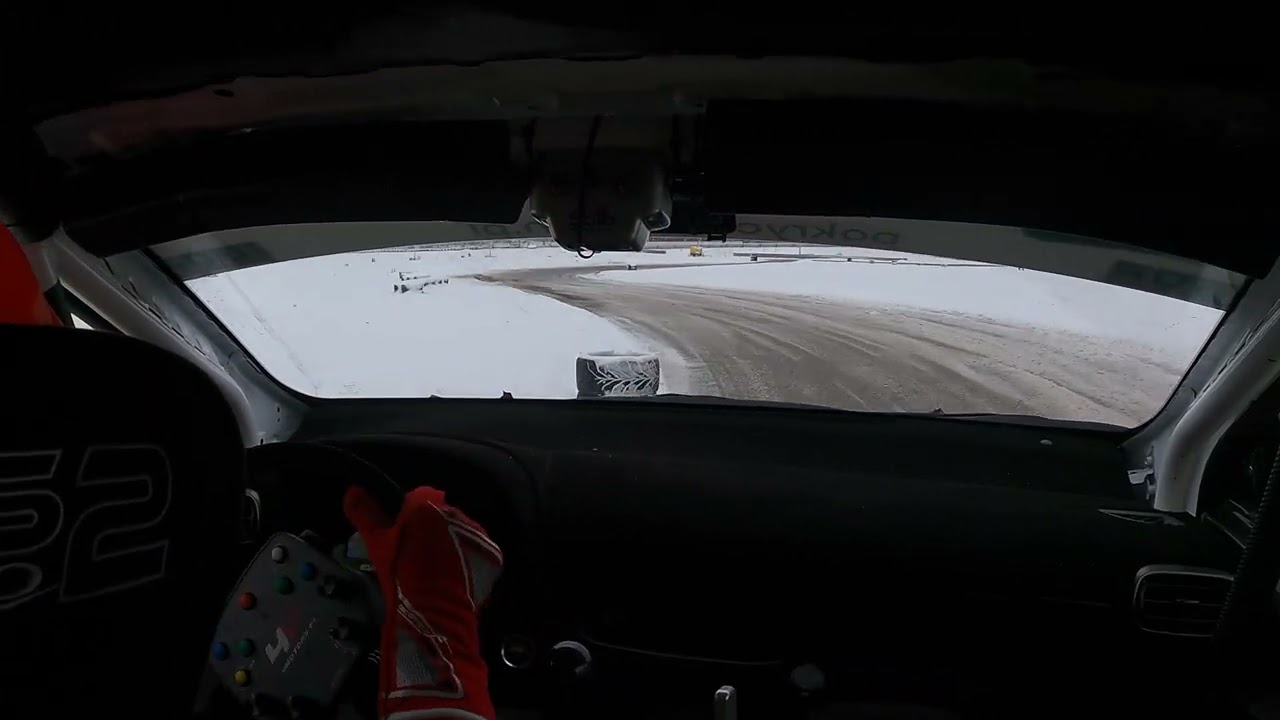 Igor Kuczyński RGC Puchar Zimy Tor Kielce 2025 - 14 year old driver in Toyota GR Yaris Champion