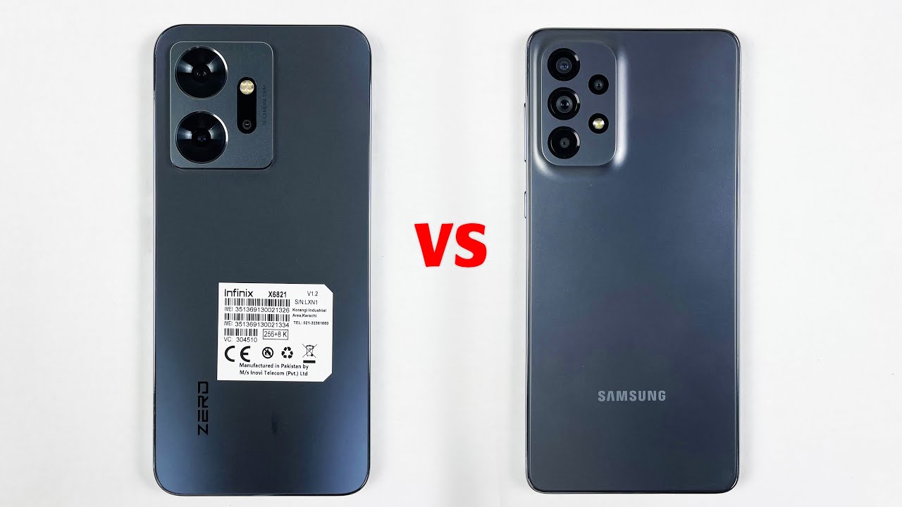 infinix Zero 20 vs Samsung Galaxy A73 5G - SPEED TEST!