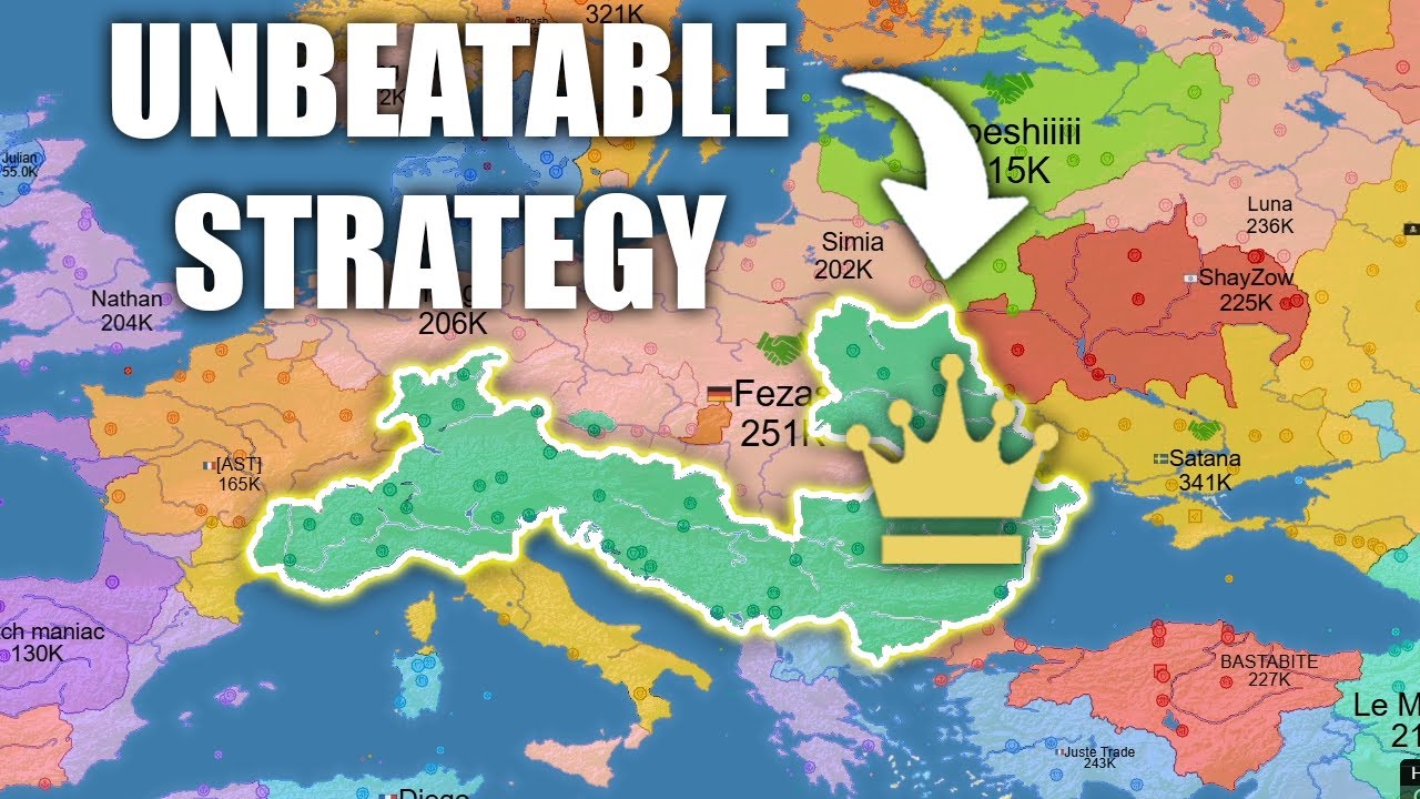 80 player games don't stand a chance with this. | OpenFront.io