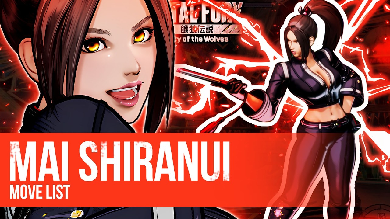 MAI SHIRANUI'S MOVE LIST - Fatal Fury: City of the Wolves (COTW)