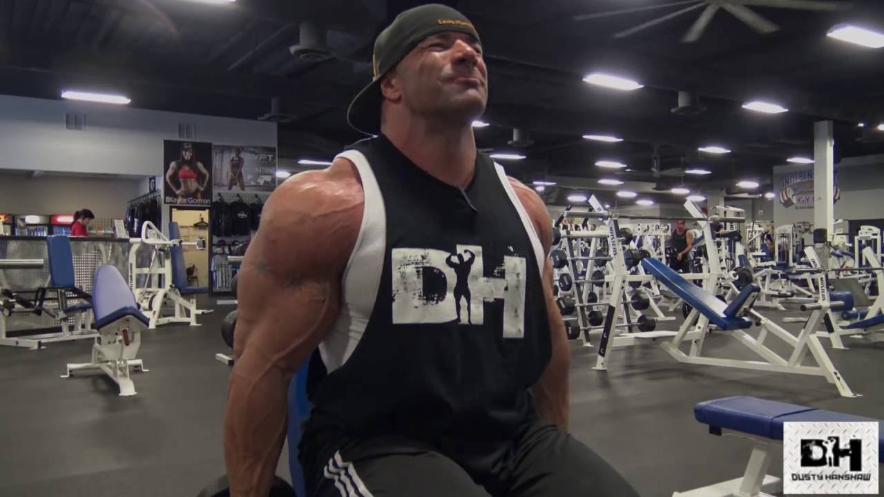 Dusty Hanshaw Blasts Shoulders at Independence Gym Aug 22, 2016