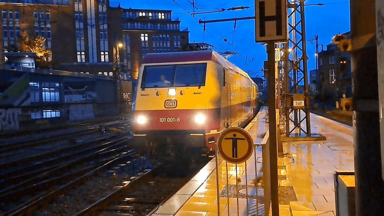 Züge in Hamburg Hbf inkl. AKE Rheingold (13/10/2023)