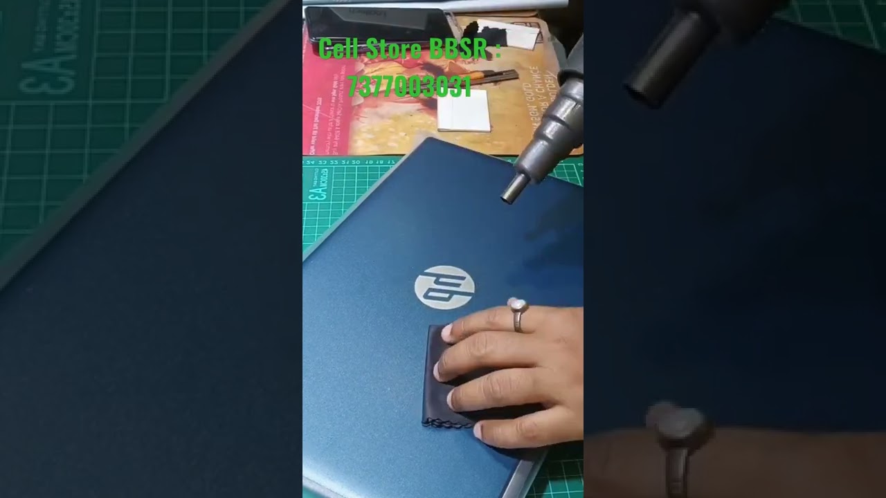 HP pavilion laptop matte transparent  lamination Saheed Nagar, Bhubaneswar BBSR #shorts #trending
