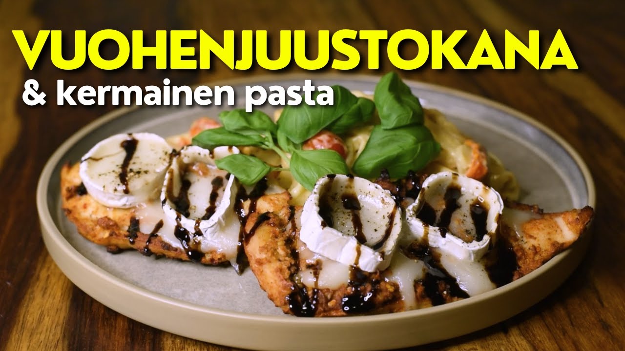 Näin valmistat täyteläisen Kanapastan vuohenjuuston kera