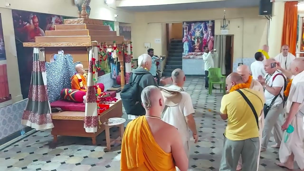 Festival with Hare Krishna Kirtan For Russian Devotees in ISKCON KADAPA India on February 10, 2026