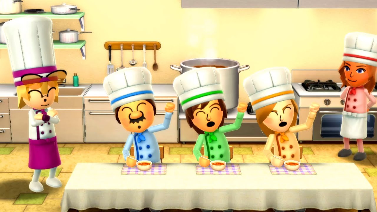 Wii Party U Minigames -  Mario Bee Vs Araceli Vs Rie Vs Clara (Master Difficulty)
