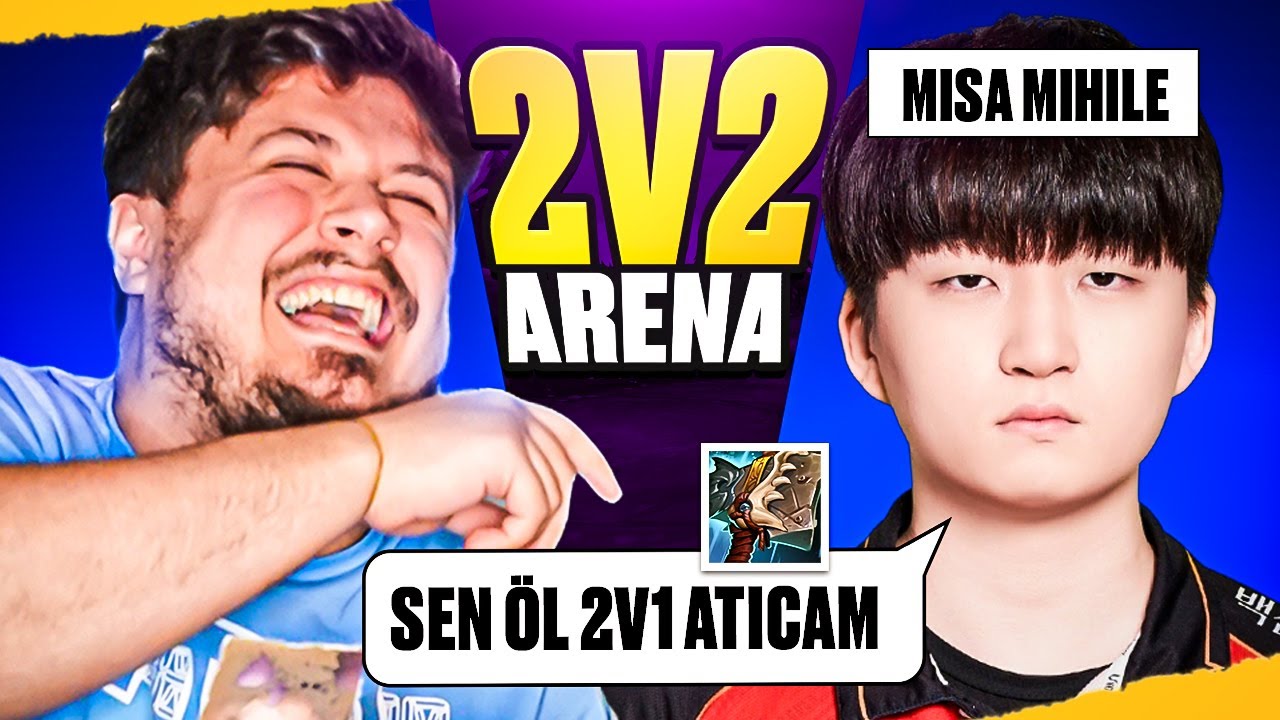 MIHILE KARDEŞİMLE 2V2 ARENA (dümenden altyazılı)