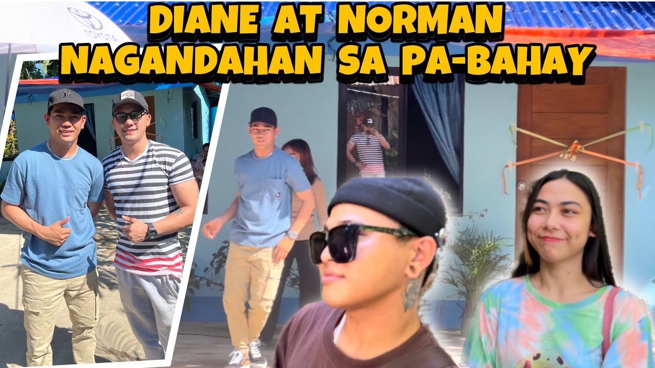 RIBBON CUTTING SA PA-BAHAY NI ROEL OF MALALAG, NORMAN AT DIANE FIRST TIME MAKASAMA DITO