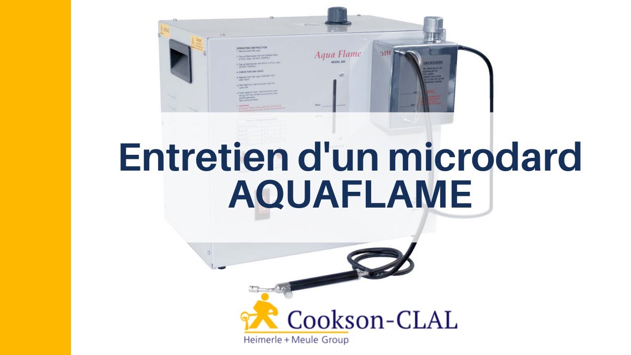 Entretien d'un microdard AQUAFLAME