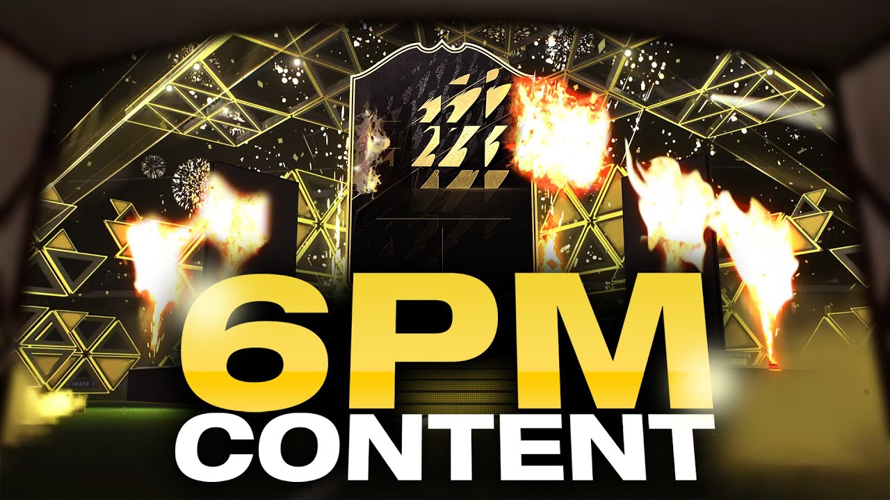 FIFA 22 LIVE 6PM CONTENT! NEW TOTW 17! SENDING PLAYER PICKS!