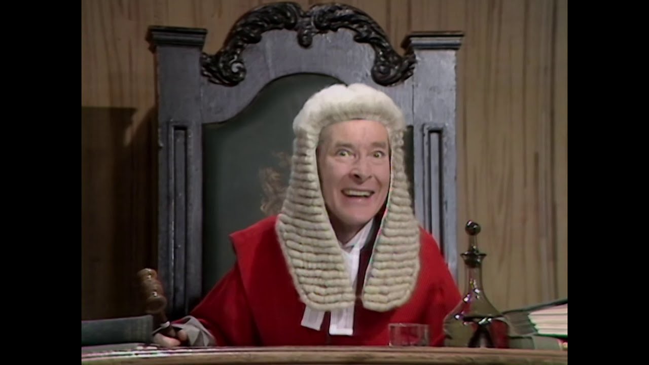 The Kenneth Williams Show - Courtroom sketch
