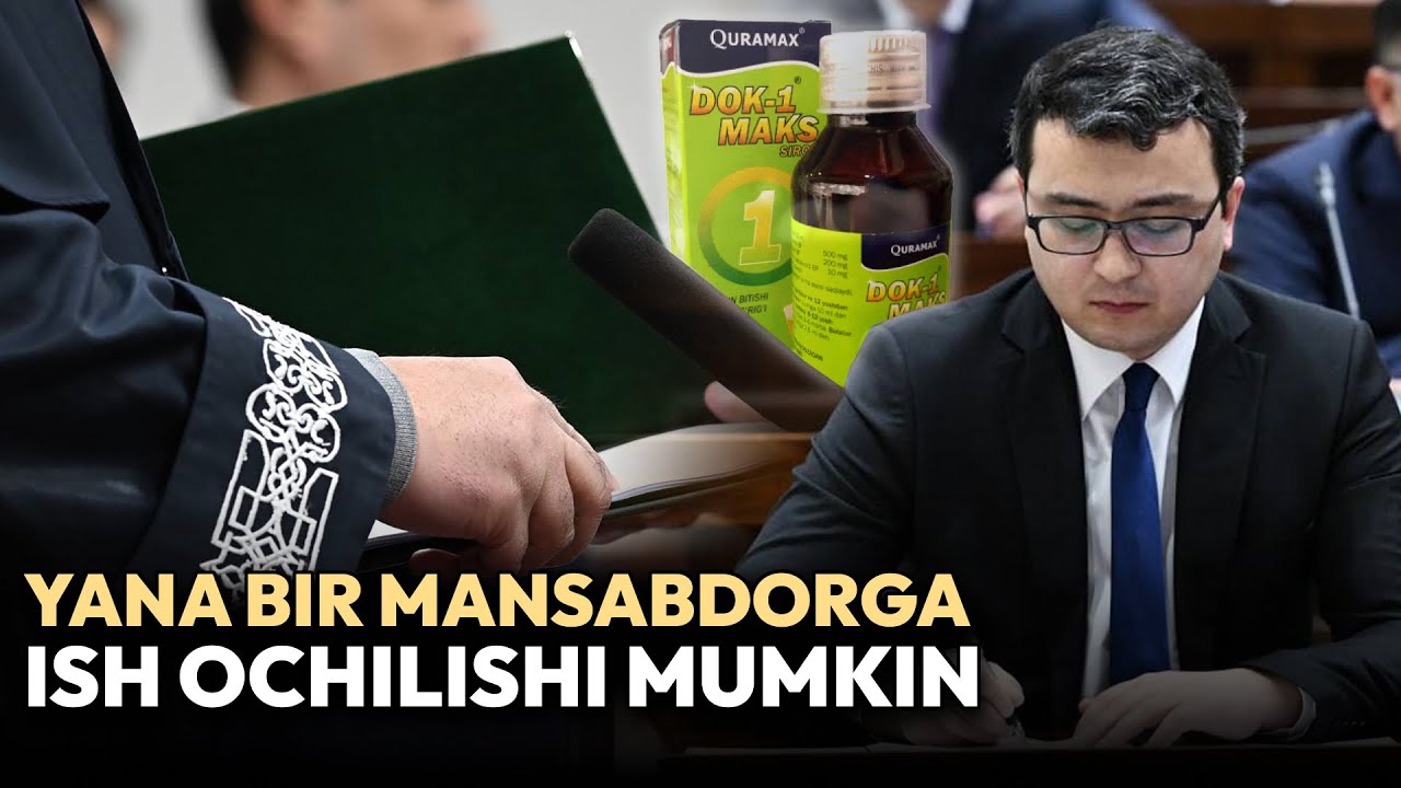 “Dok-1 Maks” ishi bo‘yicha yana bir mansabdorga jinoyat ishi qo‘zg‘atilishi mumkin