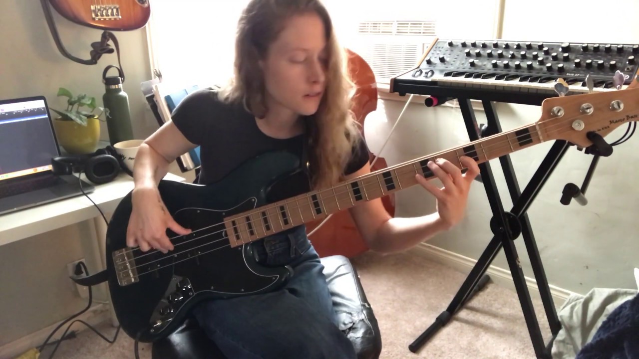Sticking To My Guns by PJ Morton bass cover - Nicole Row