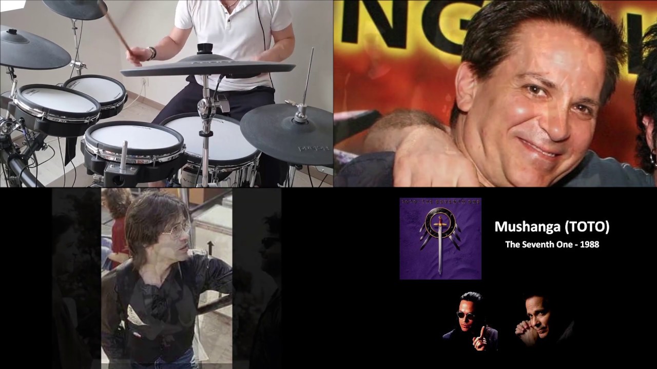 Tribute To Jeff & Mike PORCARO (Rare photos with Mushanga by TOTO on drums)