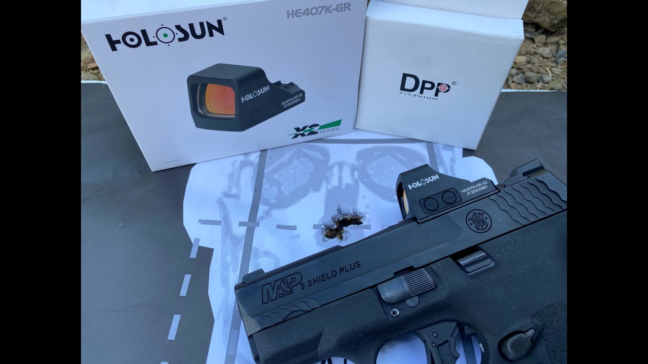 DPP Titanium + Holosun + Shield Plus 2.0 = Потрясающе