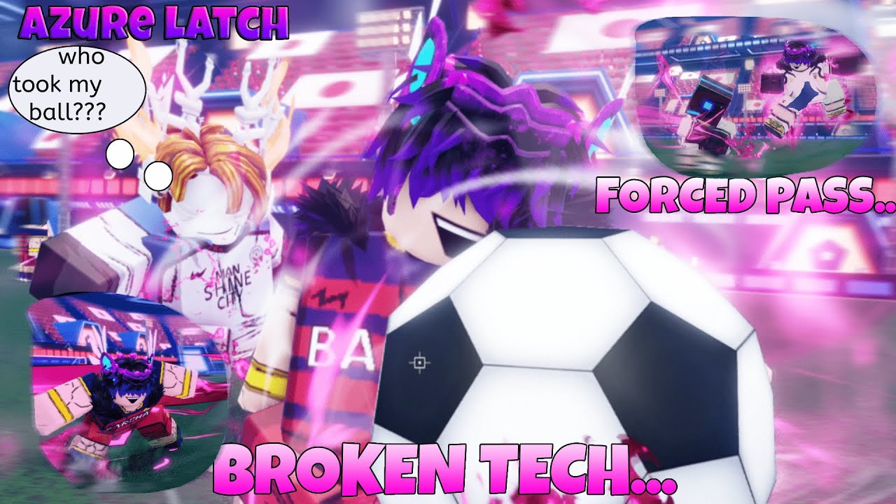 This KURONA Tech Lets You Steal the Ball From TEAMATES in Azure Latch.. | Roblox | #kurona