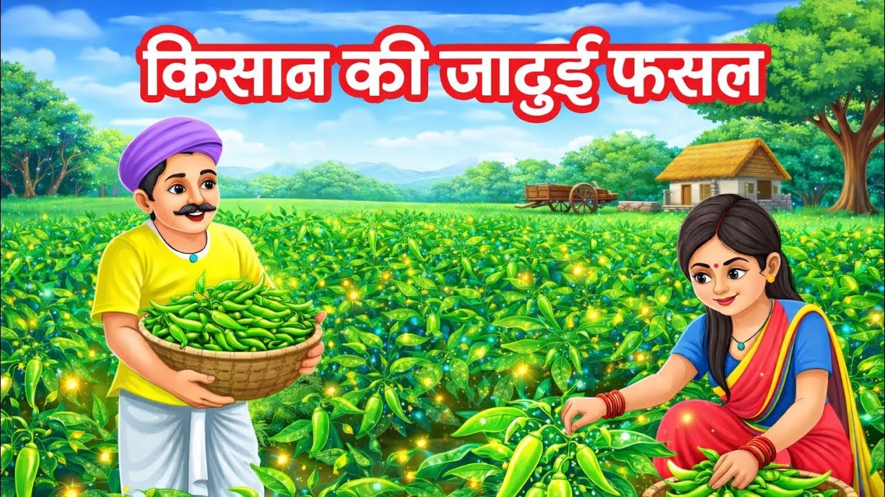 रहस्यमई जादुई फसल / Hindi kahaniya Hindi Cartoon Hindi stories #hindikahaniya @Jungle.T.V 
