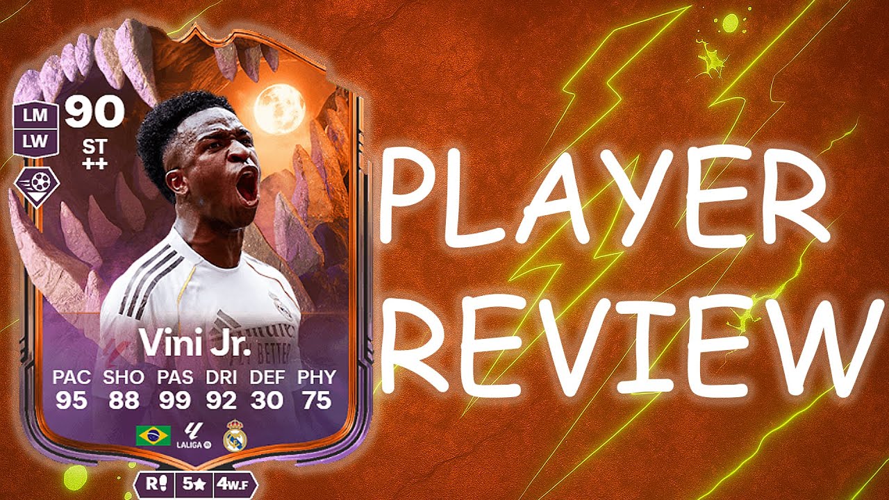 EA SPORT FC 26: VINÍCIUS JR 90 ULTIMATE SCREAM PLAYER REVIEW