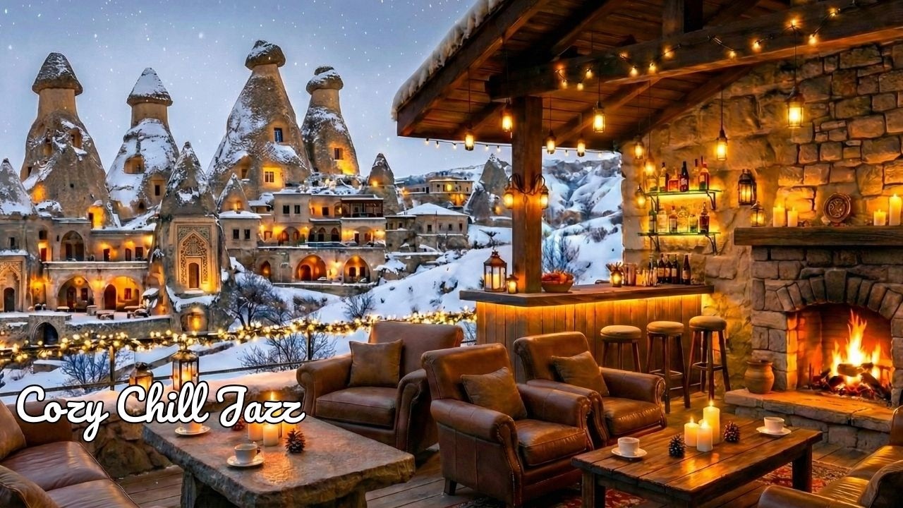 Cozy Chill Jazz ☕ Warm Lounge Ambience for Relaxing