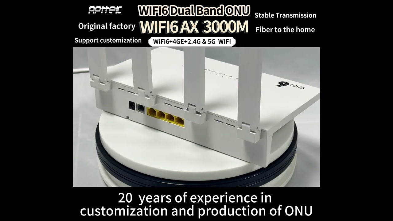 🌈🌏WIFI6 ONU&Dual Band ✅ 4GE+WIFI6 AX 3000Mbps✅ WhatsApp: https://wa.me/8613823601019#OEM/ODM #WiFi6