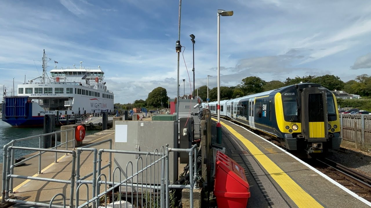 Lymington Pier Railway Station | Trains and ships at and a tour of the station!