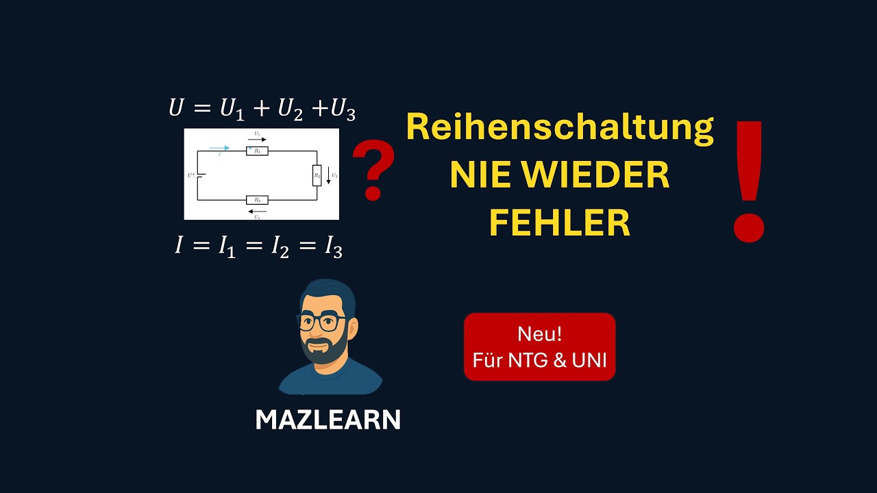 Reihenschaltung einfach erklärt – typische Fehler vermeiden (NTG & Ingenieure)
