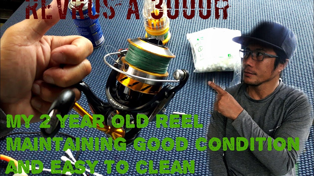 Daiwa Revros A 3000H Reel Cleaning Easy Way