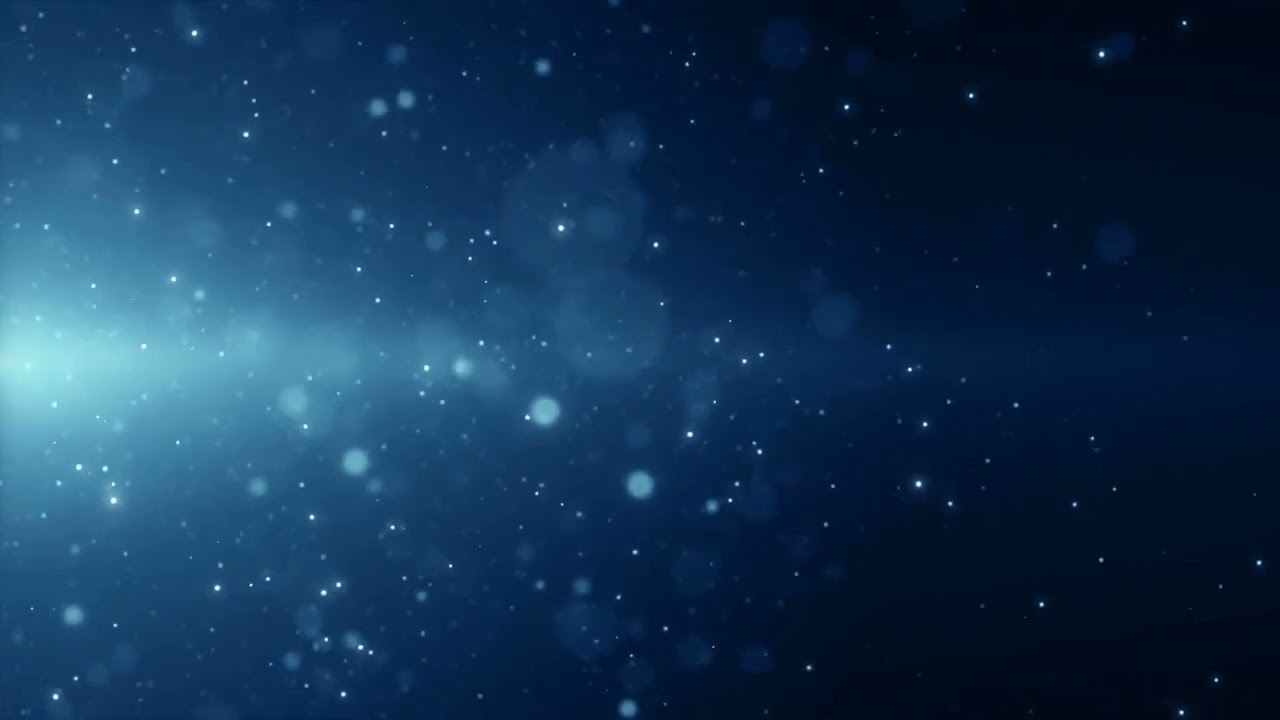 ⚡️ No Copyright particles blue bokeh dust abstract light motion titles cinematic background loop 4