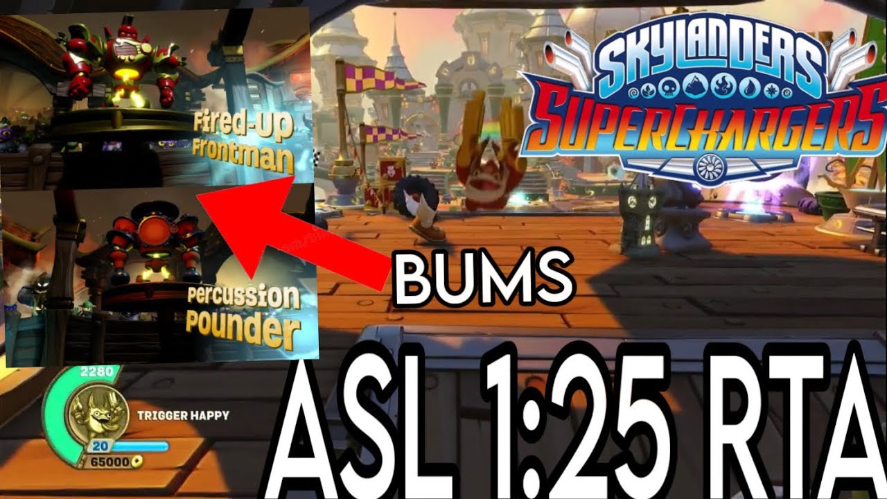 Skylanders: Superchargers ASL warpless pb