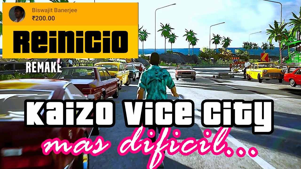 SUPERCHAT 🟡 REINICIA | RECAUDACI&Oacute;N DE SUPERCHATS | VICE CITY PERO M&Aacute;S DIF&Iacute;CIL | META 🔴 REINICIO TODO