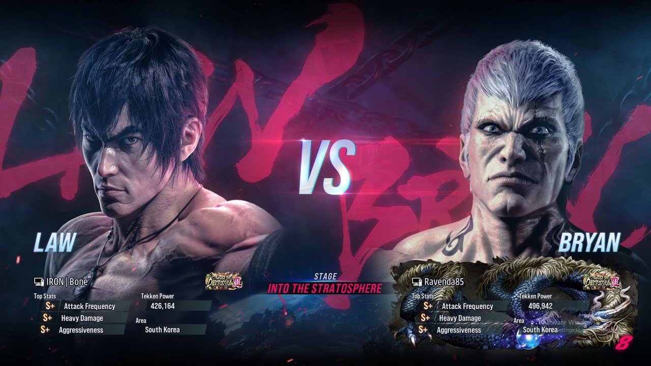 T8 🔥 KNEE (Bryan) vs IRON BONE (Law) 🔥 Tekken 8 High Level Gameplay