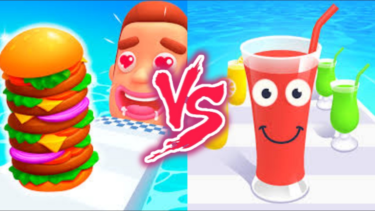 Sandwich Runner VD Juice Run- All Levels SpeedRun Gameplay Android iOS Ep1