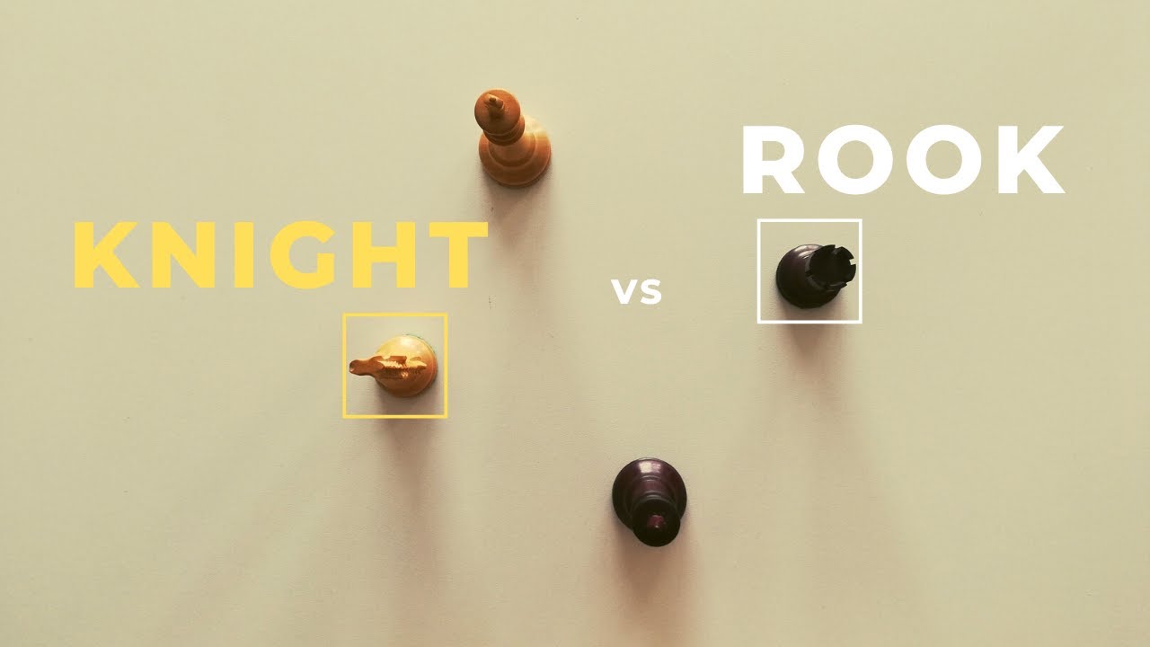 Rook vs Knight Endgame