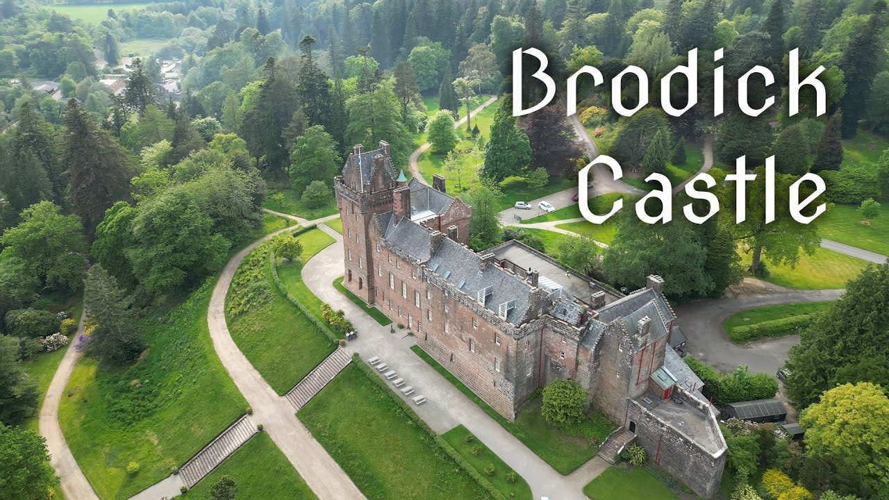 Brodick Castle - Isle of Arran - Scotland | 4K | DJI Mini 3 Pro and GoPro 12