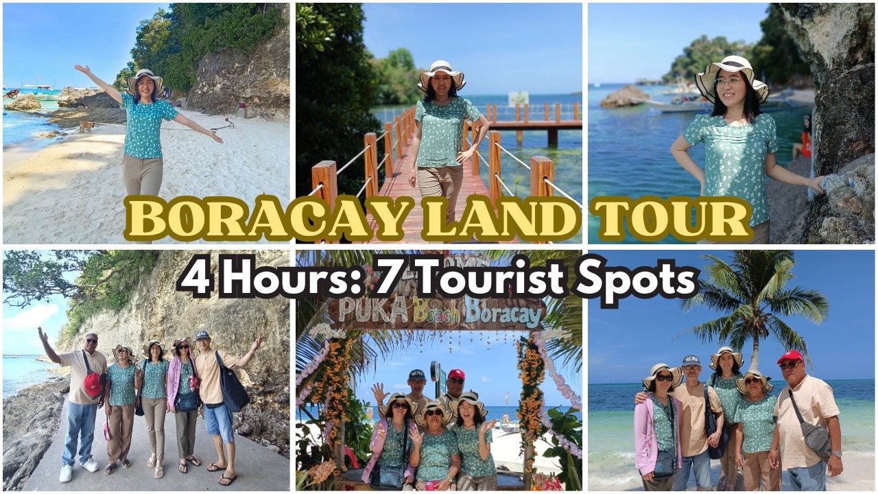 Is the Boracay Land Tour Worth It? | Full Island Tour by E-Trike | Trisha Yu