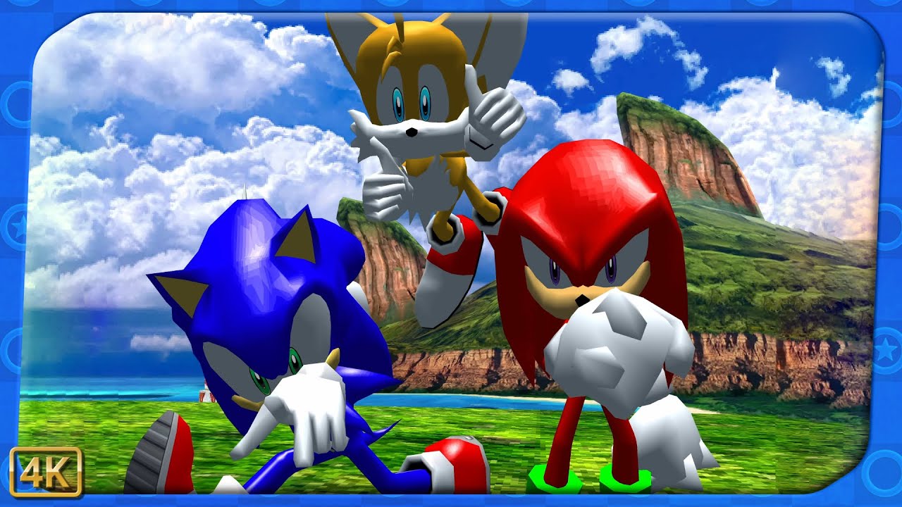 Sonic Heroes ⁴ᴷ Team Sonic's Story (All A Ranks)