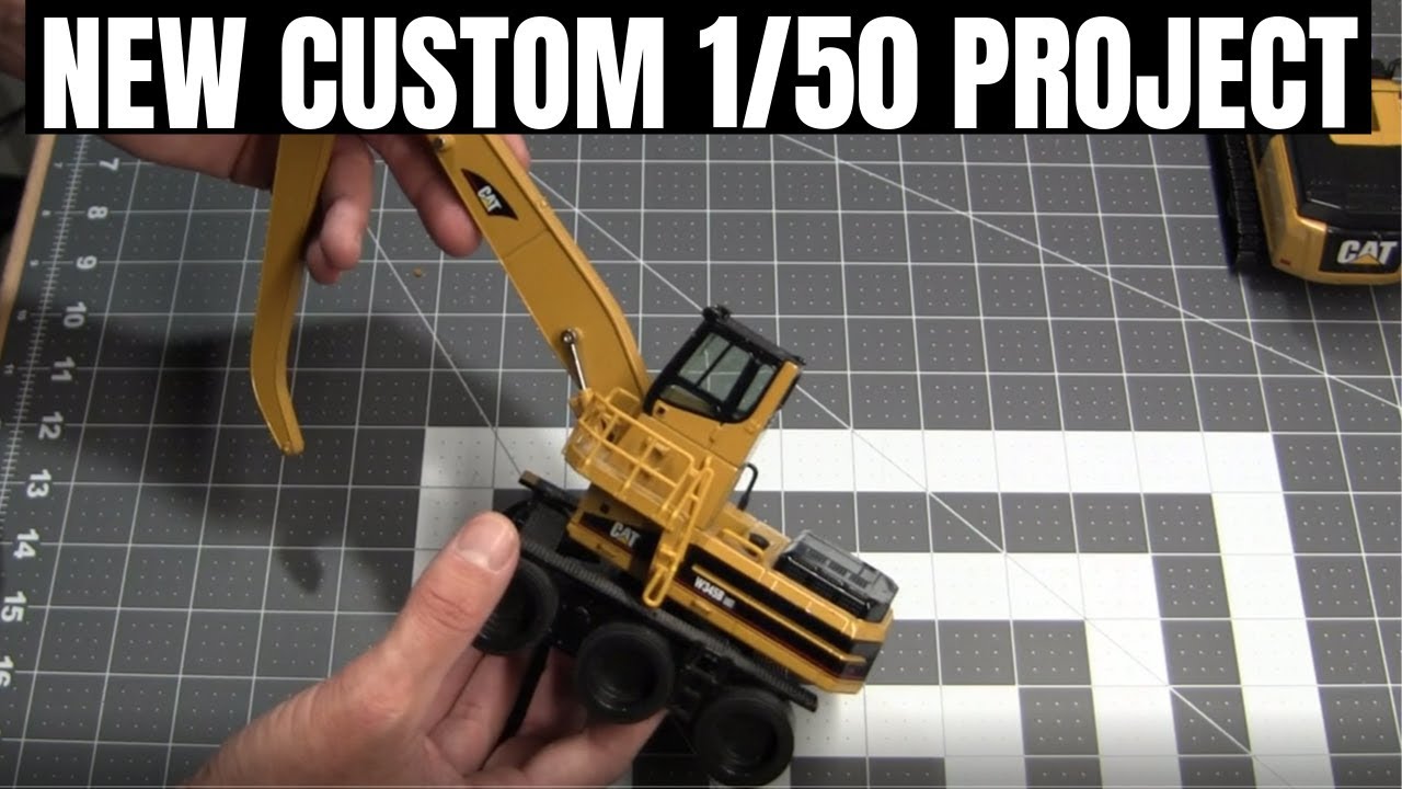 New Project: 1/50 Caterpillar 345B LME