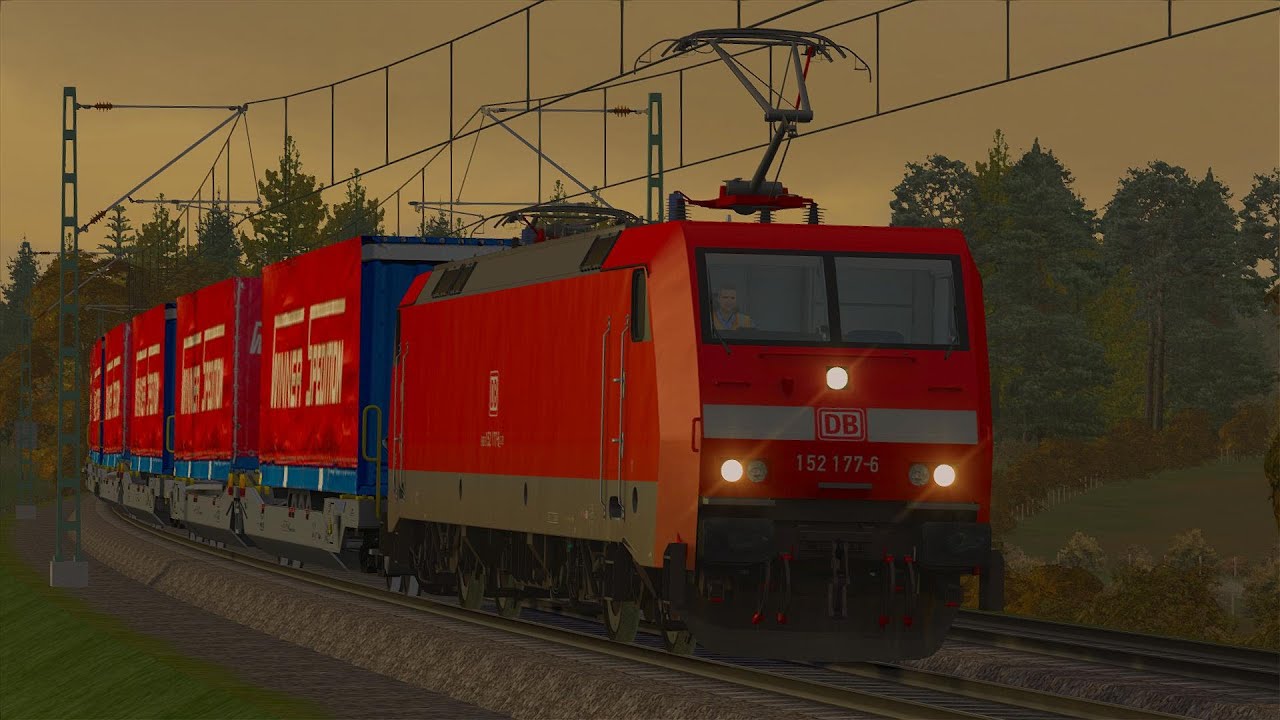 LET`S TEST Train Simulator 2015 / München-Rosenheim mit BR 152 und Winner-KLV