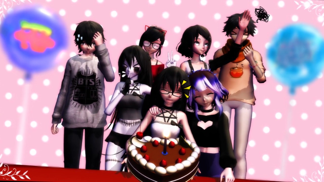 [MMD X OC X FRIENDS]- Speed pose //It’s my birthday// -Ainat MIku
