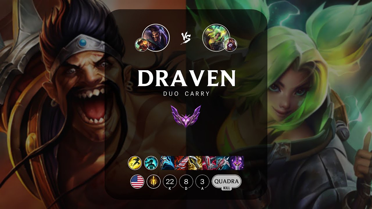 Draven ADC vs Zeri - NA Master Patch 13.7