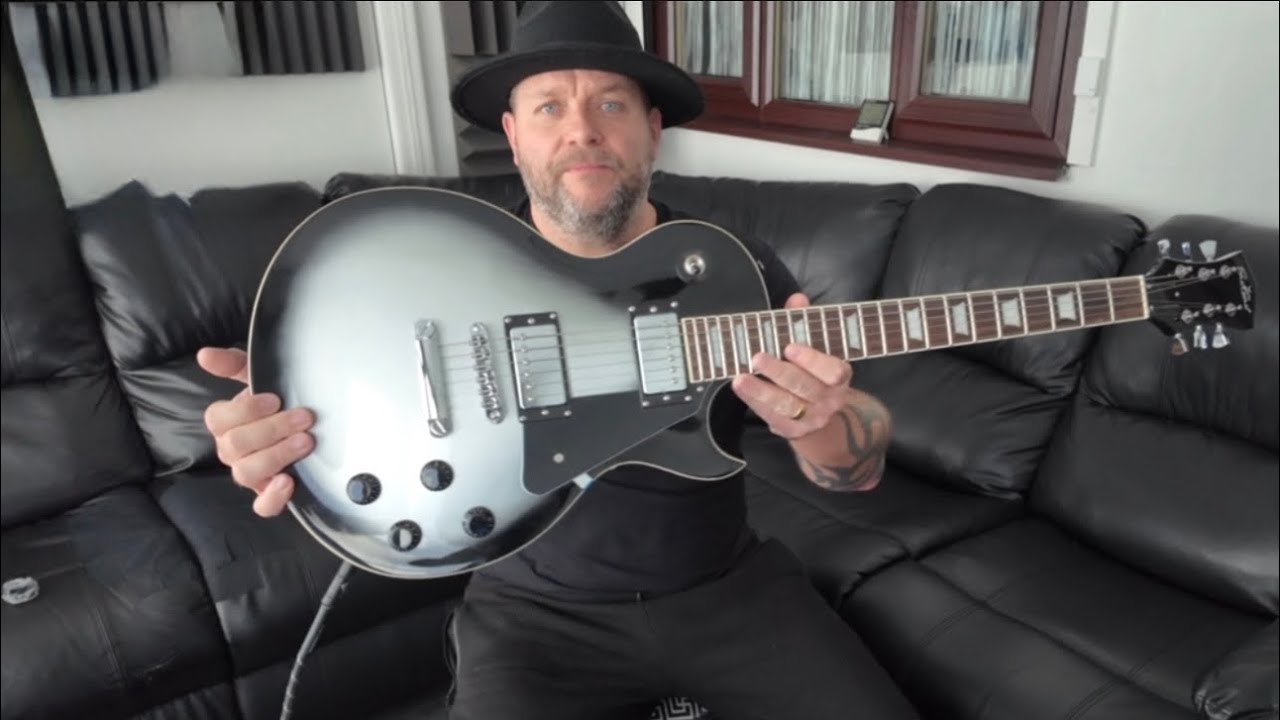 EastCoast L1 Guitar In SilverBurst