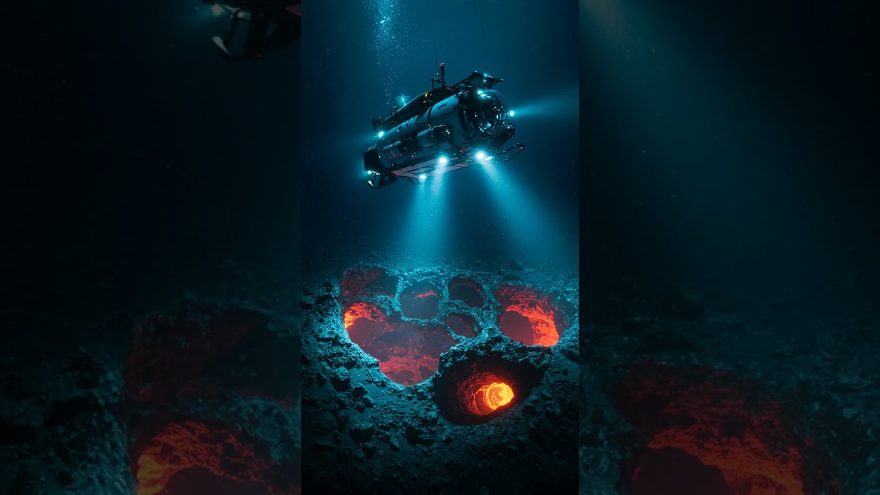 What's hiding in the deepest ocean? #ocean #mystery #exploration