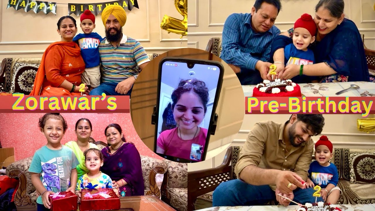 Birthday ਤੋਂ ਇੱਕ ਦਿਨ ਪਹਿਲਾ ਹੀ Cake Cut ਕਰ ਦਿੱਤਾ 🎂 ।। Vlog41 ।। #satinderdesu #zora