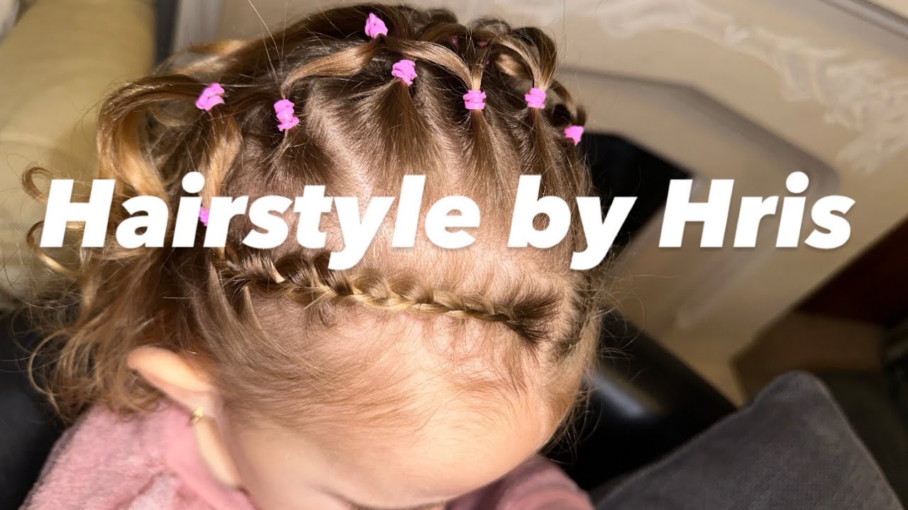 🌸Rubber Bands & Braids for a Toddler Girl 💗