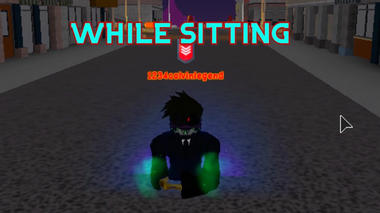 Killing people while Sitting ( Super Power Training Simulator )