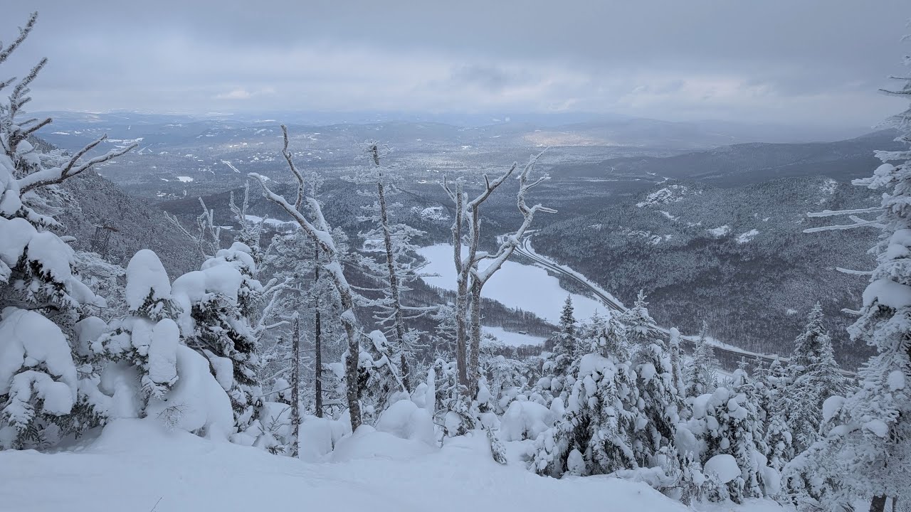 Hiking Mt. Cannon in deep snow