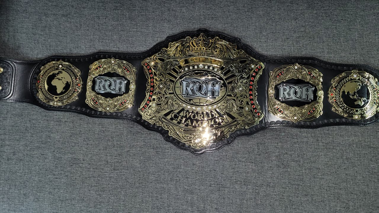 Belting It Out!  ROH World Championship